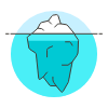 Iceberg illustration - Free transparent PNG, SVG. No sign up needed.