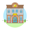 Bank 2 Illustration from UX Colors Set