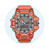 ANALOG WATCH 2 Illustration from UX Colors Set