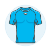Exercise Shirt Illustration from UX Colors Set