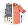 Outfit Prepare Illustration from UX Colors Set