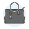 DARK GRAY Purse Illustration from UX Colors Set | Free Download as SVG Vector and Transparent PNG | Streamline illustrations