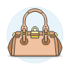 LIGHT BROWN Purse Illustration from UX Colors Set