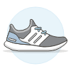 Sneakers Shoes 14 Illustration from UX Colors Set