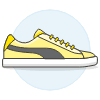Sneakers Shoes 19 Illustration from UX Colors Set