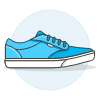 Sneakers Shoes 2 Illustration from UX Colors Set