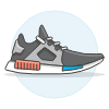 Sneakers Shoes 22 Illustration from UX Colors Set | Free Download as SVG Vector and Transparent PNG | Streamline illustrations