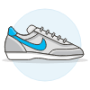 Sneakers Shoes 23 Illustration from UX Colors Set