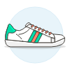 Sneakers Shoes 3 Illustration from UX Colors Set