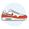 Sneakers Shoes 9 Illustration from UX Colors Set