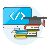 Coding Learning 1 Illustration from UX Colors Set