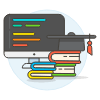 Coding Learning 2 Illustration from UX Colors Set
