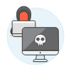 Hacked Pc illustration - Free transparent PNG, SVG. No sign up needed.