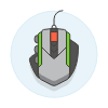 Gaming Mouse illustration - Free transparent PNG, SVG. No sign up needed.