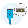 Usb Cable illustration - Free transparent PNG, SVG. No sign up needed.