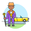 Pimp 2 Illustration from UX Colors Set