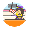 Pimp Driving 6 Illustration from UX Colors Set
