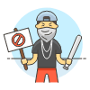 Rioter 6 Illustration from UX Colors Set