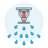 Fire Sprinkler Illustration from UX Colors Set