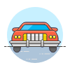 Civil Car 2 Illustration from UX Colors Set