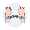 Handcuff Arrested 1 illustration - Free transparent PNG, SVG. No sign up needed.