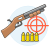 Shotgun Illustration from UX Colors Set