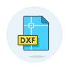 Dxf File Illustration from UX Colors Set