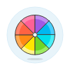 Color Wheel 3 illustration - Free transparent PNG, SVG. No sign up needed.