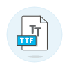 Ttf File Illustration from UX Colors Set