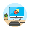 Workspace 3 Illustration from UX Colors Set