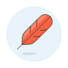 Quill Illustration from UX Colors Set