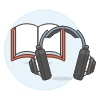 Audio Book 1 Illustration from UX Colors Set