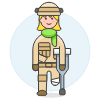 Disable Soldier 4 Illustration from UX Colors Set