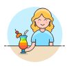 Bar Client 3 4 Illustration from UX Colors Set