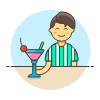 Bar Client 4 3 Illustration from UX Colors Set