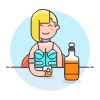 Bar Client 6 2 Illustration from UX Colors Set