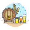 Beer Barrel illustration - Free transparent PNG, SVG. No sign up needed.