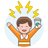 Coffee Energized 2 Illustration from UX Colors Set