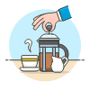 Coffee Making 2 1 illustration - Free transparent PNG, SVG. No sign up needed.