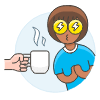 Craving For Coffee 6 Illustration from UX Colors Set