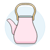 Tea Pot 3 Illustration from UX Colors Set