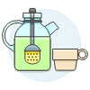 Tea Pot 4 Illustration from UX Colors Set