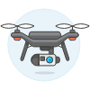 Camera Drone 2 illustration - Free transparent PNG, SVG. No sign up needed.