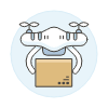 Shipping Drone illustration - Free transparent PNG, SVG. No sign up needed.
