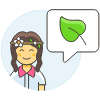 Eco Talk 5 Illustration from UX Colors Set