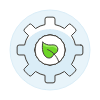 Recycle System Illustration from UX Colors Set