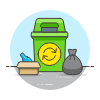 Recycle Trash illustration - Free transparent PNG, SVG. No sign up needed.