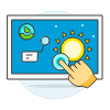Learning App 2 Illustration from UX Colors Set