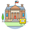 Highschool Illustration from UX Colors Set