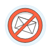 Unwanted Mail Illustration from UX Colors Set